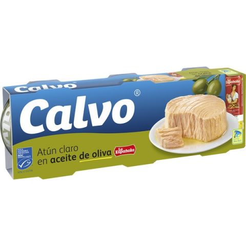 ATUN CALV0 ACEITE OLIVA P-4 (3+1) C21UD