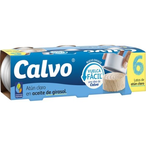 ATUN CALVO ACEITE GIRASOL P-2 PVP 1,50