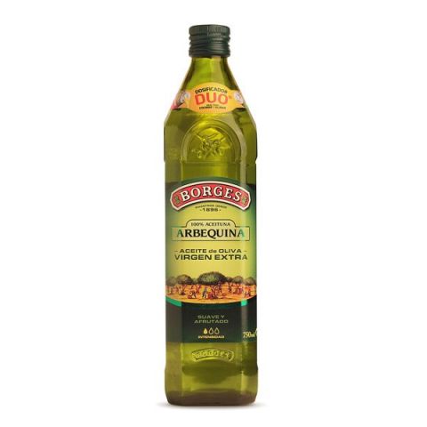 ACEITE VIRGEN EXTRA ARBEQUINA BORGES  3/4L