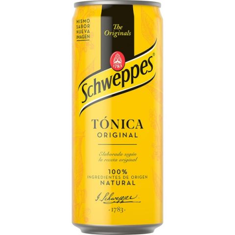 TONICA SCHWEPPES LATA 33CL