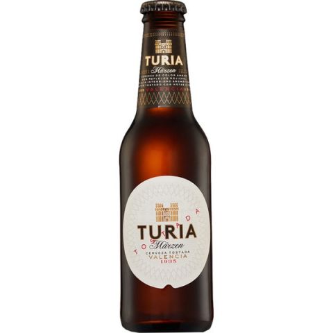 CERVEZA TURIA BOT 25CL CAJA 24