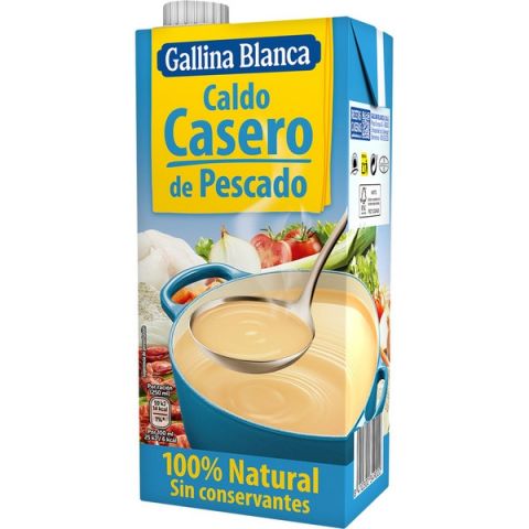 CALDO GALLINA BLANCA PESCADO 1L